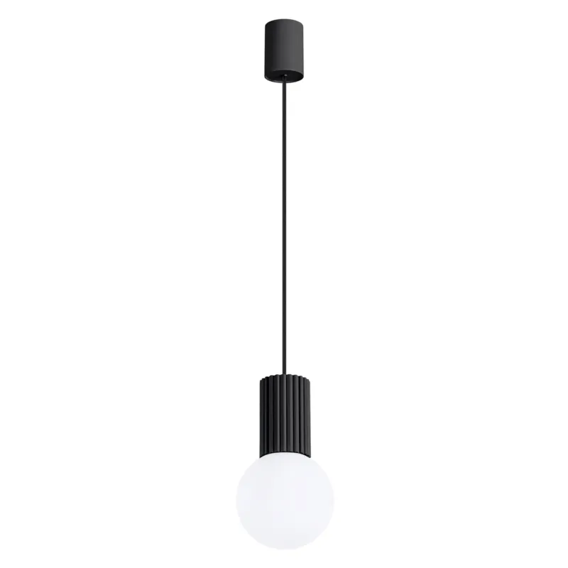 Super okazja Lampa wisząca HALO 1 czarna SL.1714 - Sollux