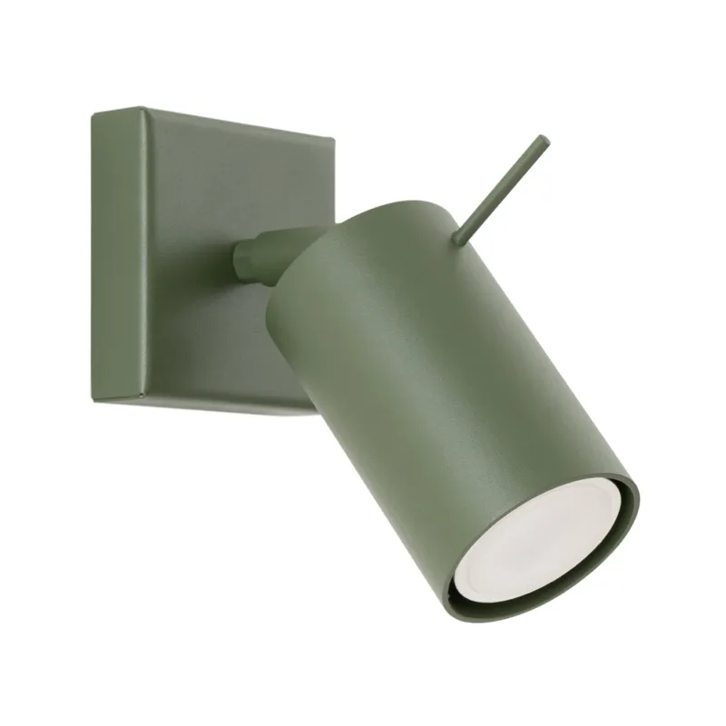 Nowość Kinkiet RING zielony oliwkowy SL.1500 - Sollux