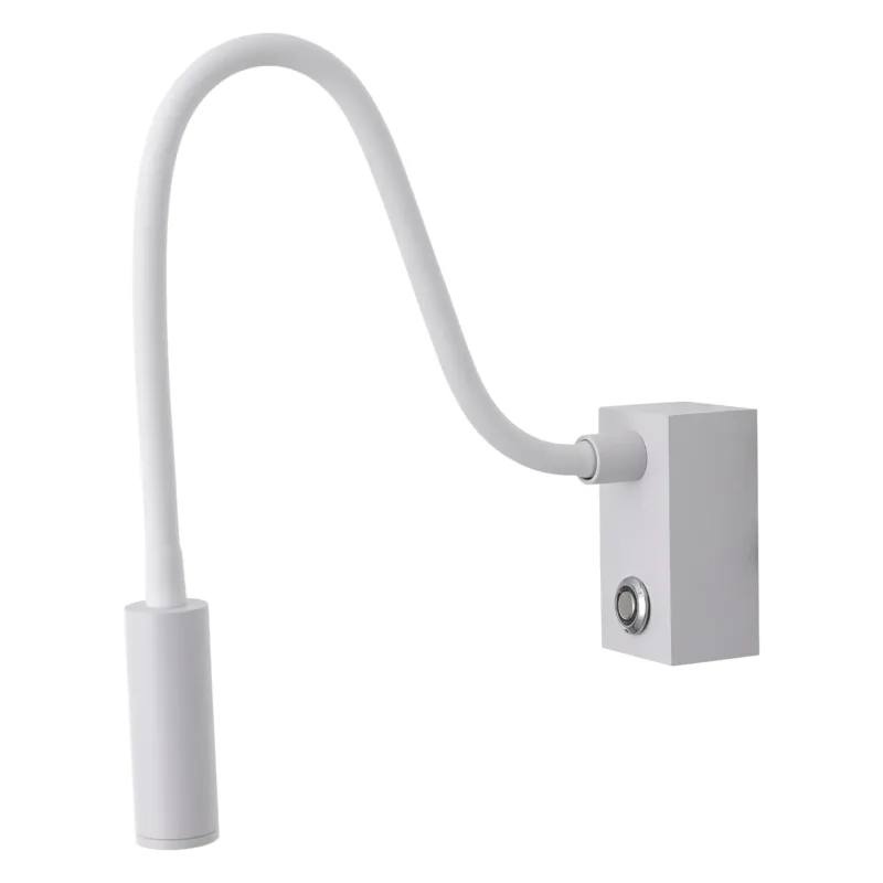 Kinkiet ruchomy biały do sypialni ADJUSTA WL0117-WH - Yaskr Najlepsza cena