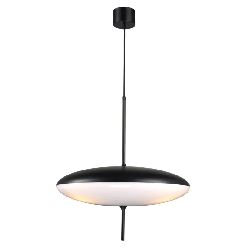 Tani Lampa wisząca PIATTO biało-czarna 50 cm ST-9222P WB - Step Into Desgin