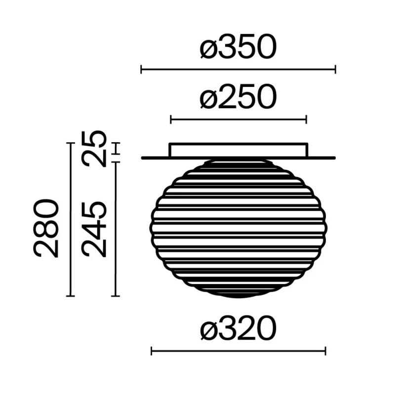 Lampa sufitowa Reels MOD268CL-01B- Maytoni Hit sprzedaży