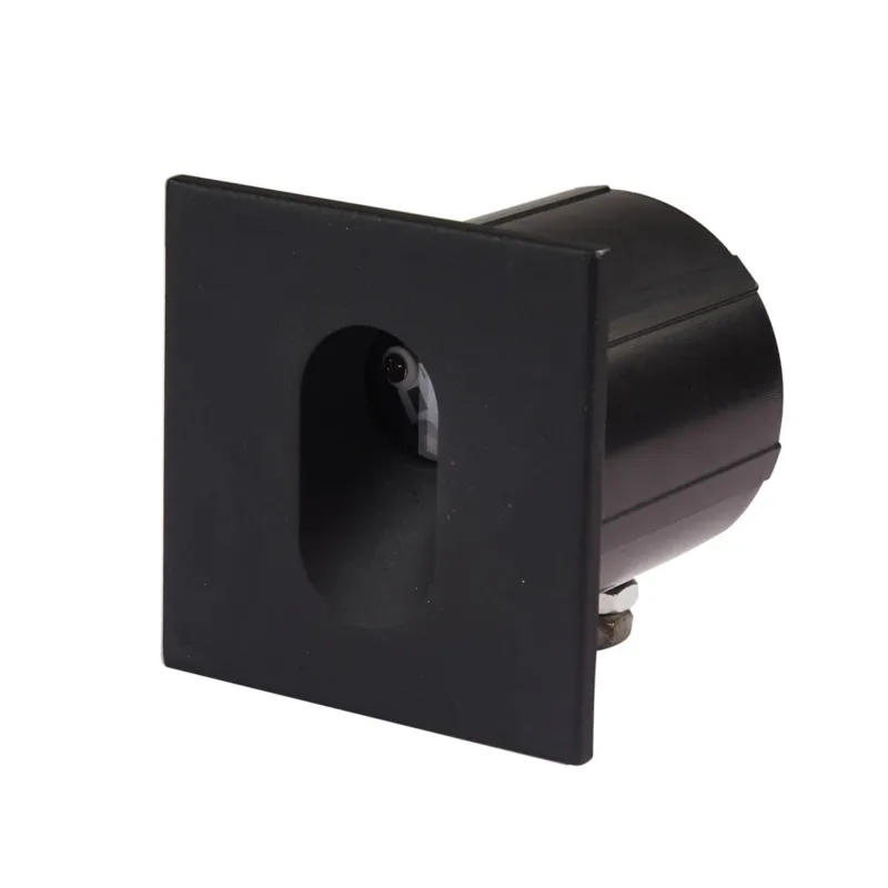Oprawa schodowa LED czarna kwadratowa IP65 ONFL-0224-4K z serii ROVATO - Lampy Italux Hit cenowy
