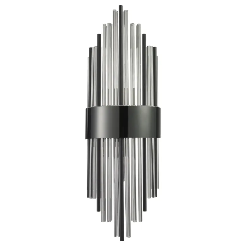 Zniżka Lampa ścienna DRACO czarna 60 cm - ST-88003W-M black - Step Into Design
