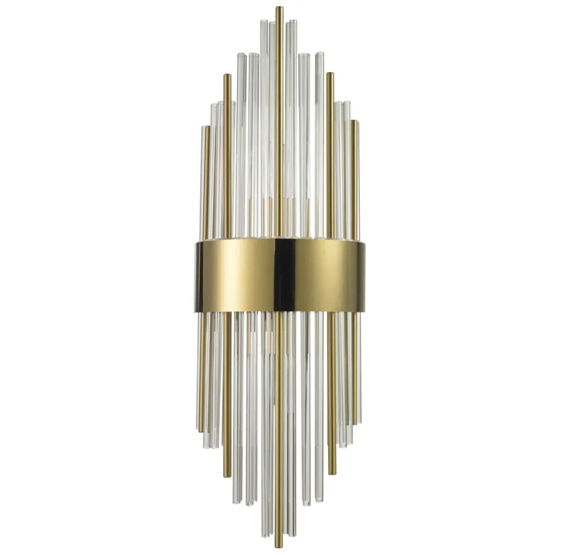 Bezpieczna płatność Lampa ścienna stylowa kinkiet DRACO złota 60 cm ST-88003W-M gold - Step Into Design
