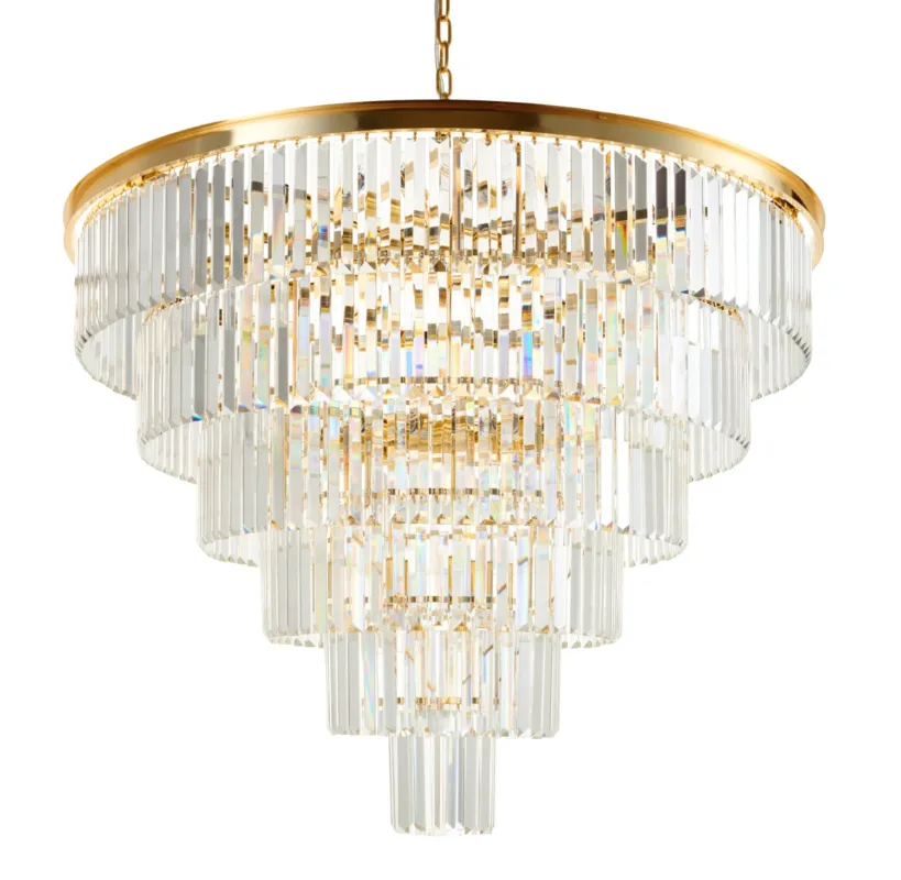 Dodaj do koszyka Lampa wisząca SPLENDORE złota 100 cm - DN915-100 - Step Into Design