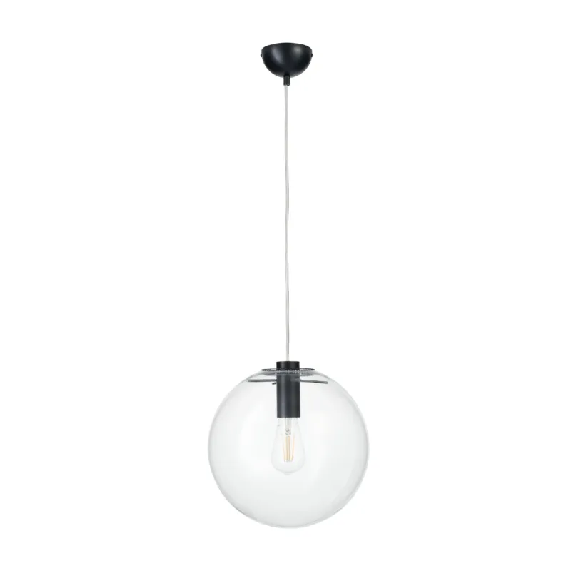 Hit cenowy Lampa wisząca TONDA czarna 30 cm - ST-8722P-M black - Step Into Design