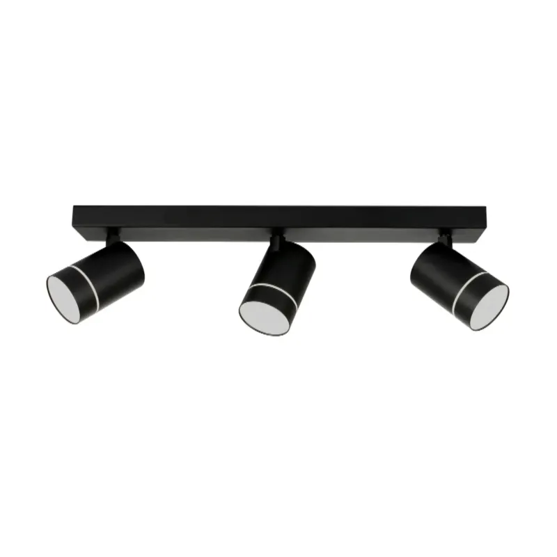 Super okazja Lampa sufitowa czarna metalowa 3-punktowa SPL-31983-3B-BK z serii Selma - Lampy Italux