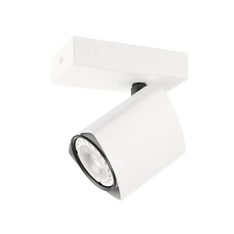 Cena promocyjna Reflektor sufitowy metalowy biały z regulacją SPL-31970-1B-WH z serii Merusa - Lampy Italux