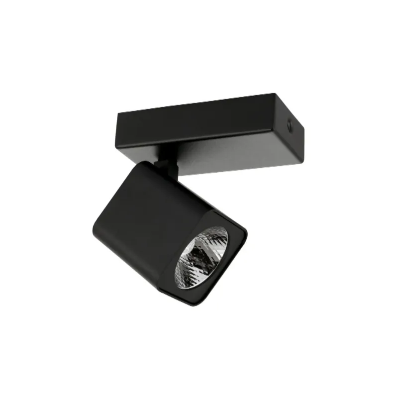 Reflektor sufitowy LED czarny metalowy regulowany SPL-31981-1B-BK z serii Aveiro - Lampy Italux Dodaj do koszyka