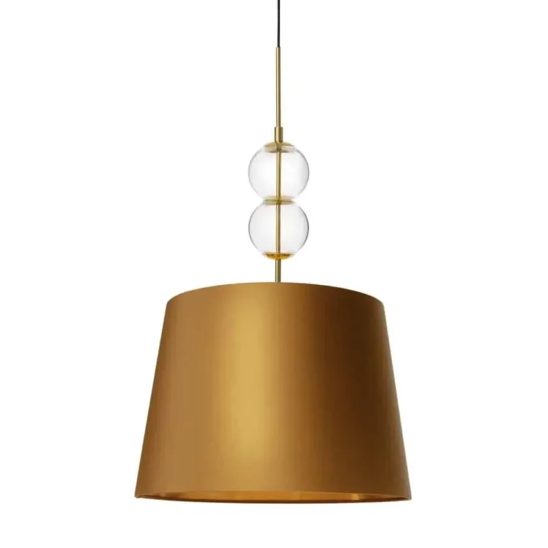 Ograniczona ilość Lampa wisząca elegancka COCO L 11102105 złota - Kaspa