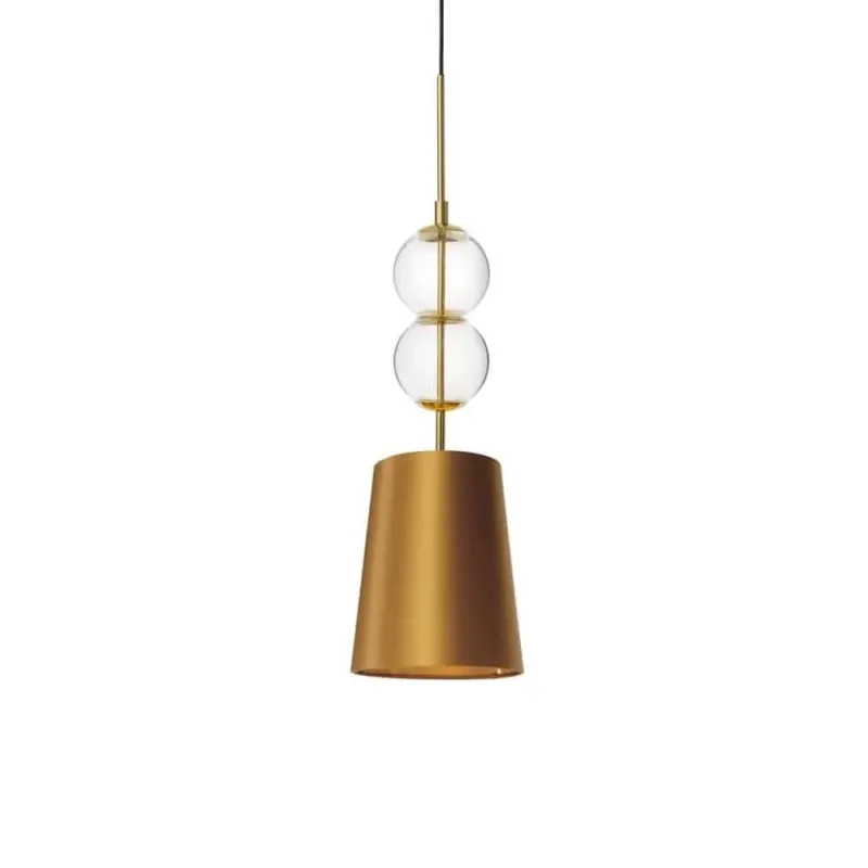 Oferta czasowa Lampa wisząca elegancka COCO S 11100105 złota - Kaspa