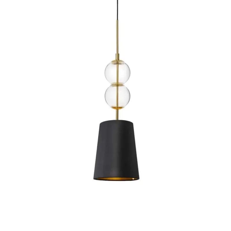 Lampa wisząca elegancka COCO S 11106102 czarna - Kaspa Promocja