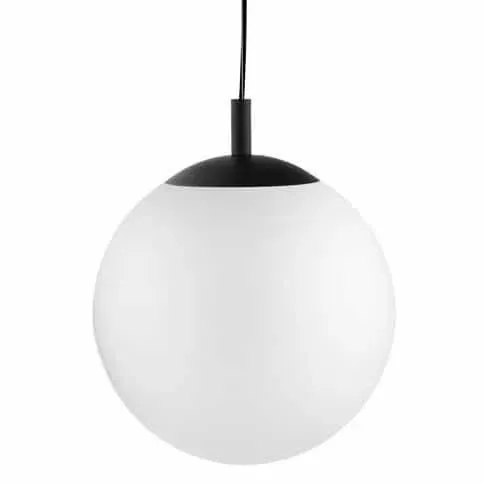 Super okazja Lampa wisząca minimalistyczna ALUR L 10736102 czerń i biel - Kaspa