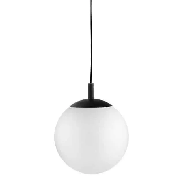 Lampa wisząca minimalistyczna ALUR S 10734102 czerń i biel - Kaspa Oferta limitowana