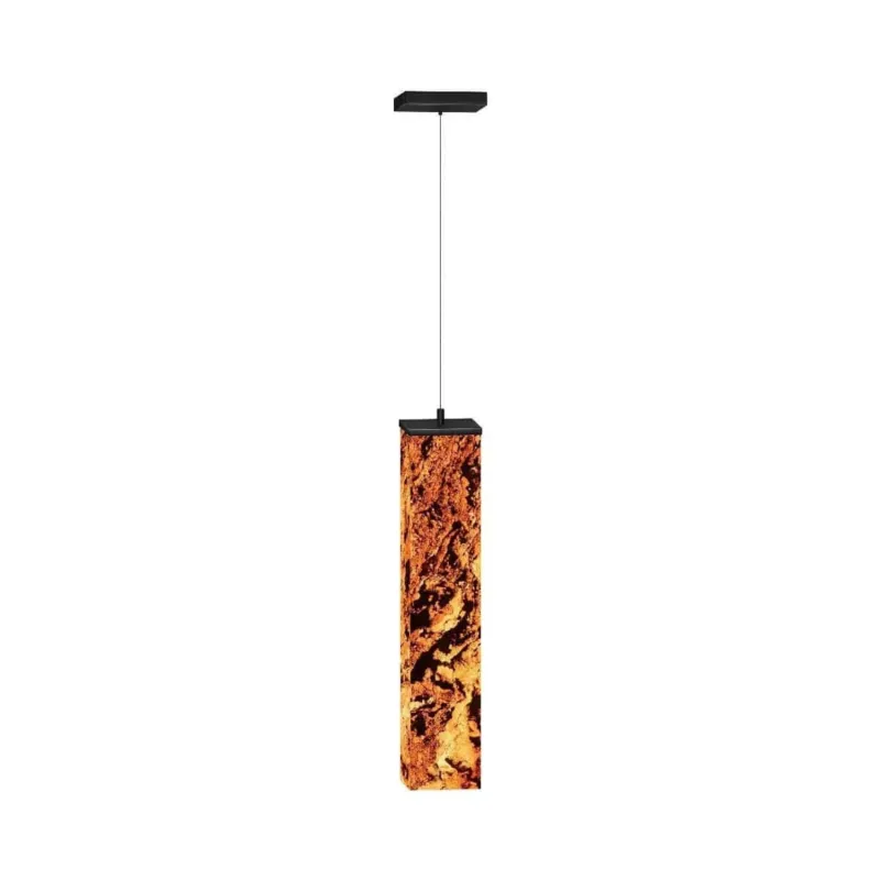 Łatwy zwrot Lampa loft wisząca MARBLE STONE ABIGALI-MPLS-6614-606R - Abigali