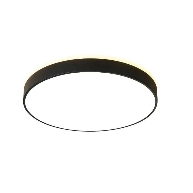Darmowy zwrot Plafon okrągły czarny LED ABIGALI-MD1012-60-HW - Abigali