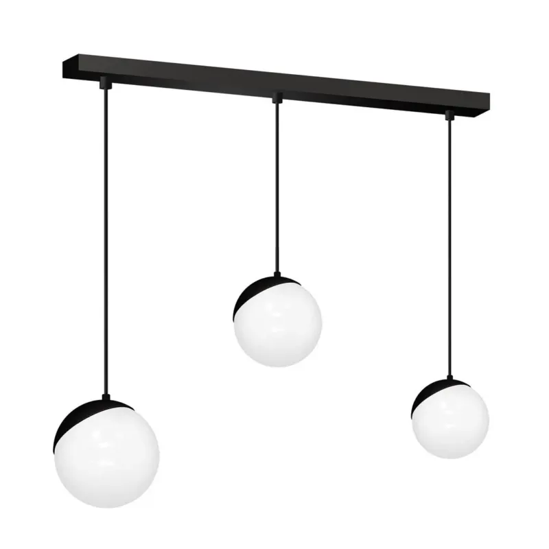 Lampa nad stół wisząca nowoczesna SFERA BLACK MLP7237 - Milagro Rabat