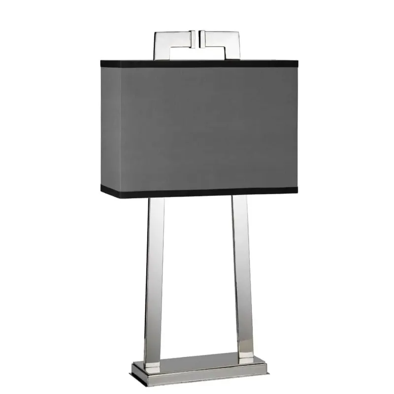 Lampa stołowa chromowana z szarym abażurem MAGRO/TL z serii MAGRO - Elstead Lighting Zamów teraz