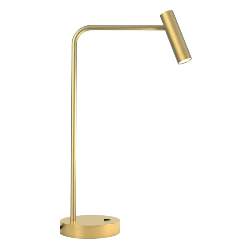 Oferta Lampa stołowa minimalistyczna Matowe Złoto ENNA 1058106– Astro Lighting