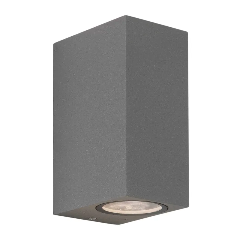Oferta czasowa Kinkiet zewnętrzny elewacyjny szary góra-dół 2xGU10 IP44 CHIOS 150 1310008– Astro Lighting