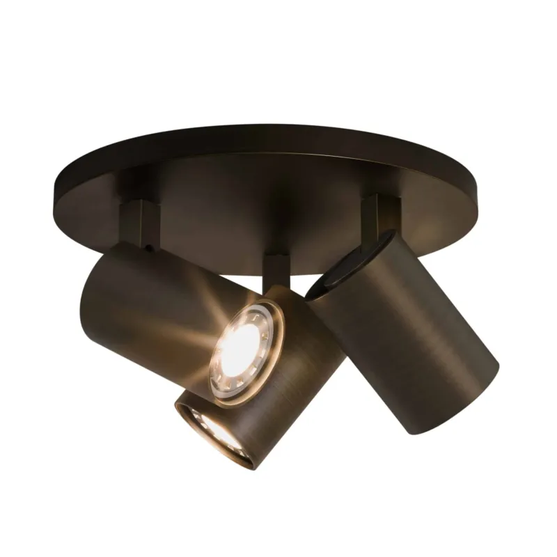 Zamów teraz Oprawa sufitowa potrójna na kole brązowa ruchoma GU10 ASCOLI TRIPLE 1286005– Astro Lighting