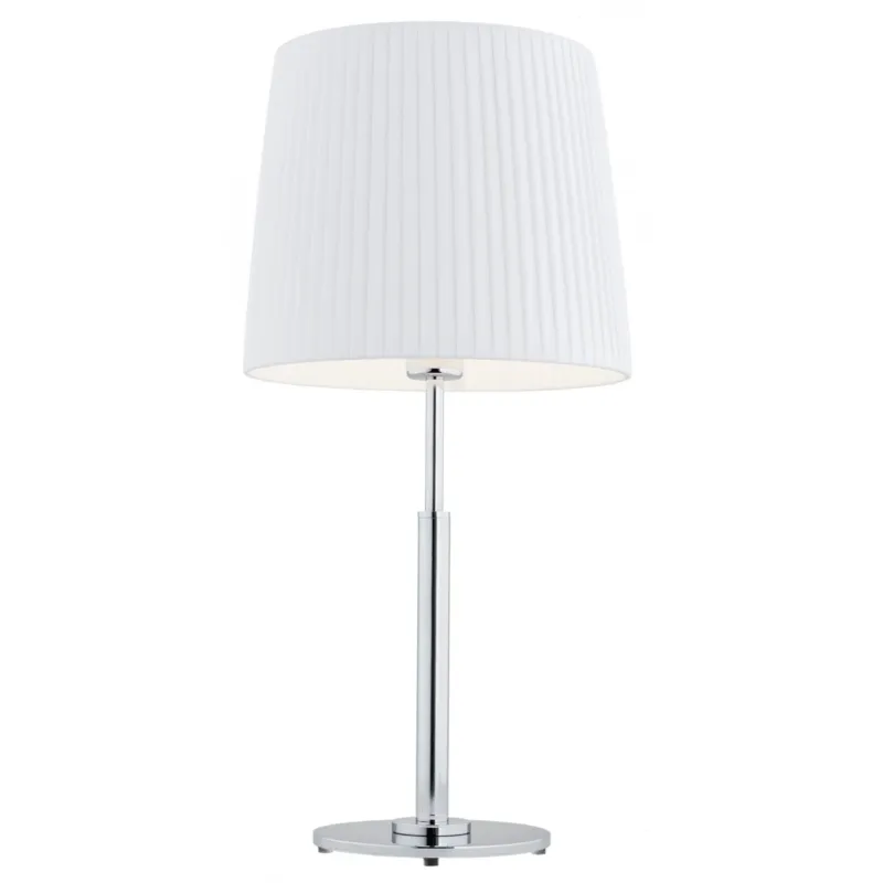 Lampa stołowa plisowana biała ASTI 3847 - Argon Wysoka jakość