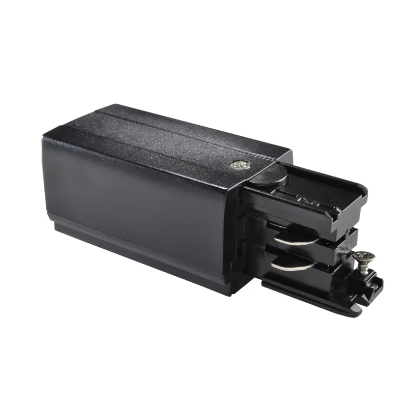 Zasilanie lewe do szynoprzewodu 3F 230V - Czarne 8105 - Antigo Promocja