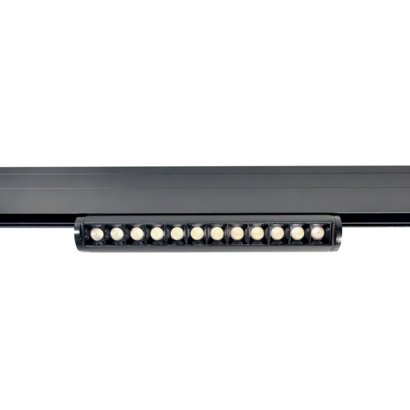 Spot magnetyczny Komatsu dot move 2 - Czarny - 48V 12W 1260lm (230 mm) 4000K 6600 - Antigo Oferta limitowana