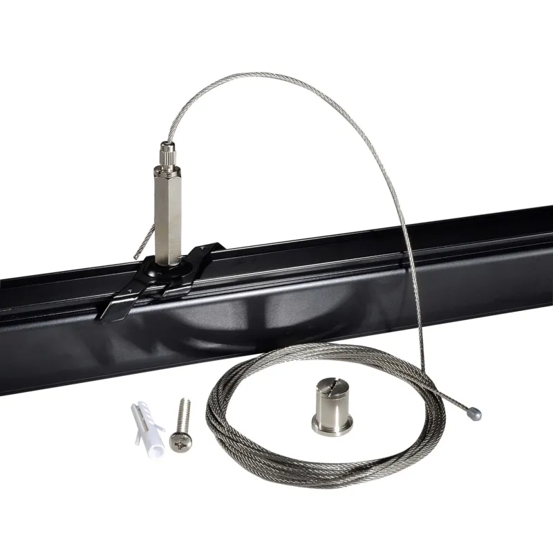 Zawiesie 5m do szynoprzewodu natynkowego 3F 230V - Czarne 8131 - Antigo Oferta czasowa