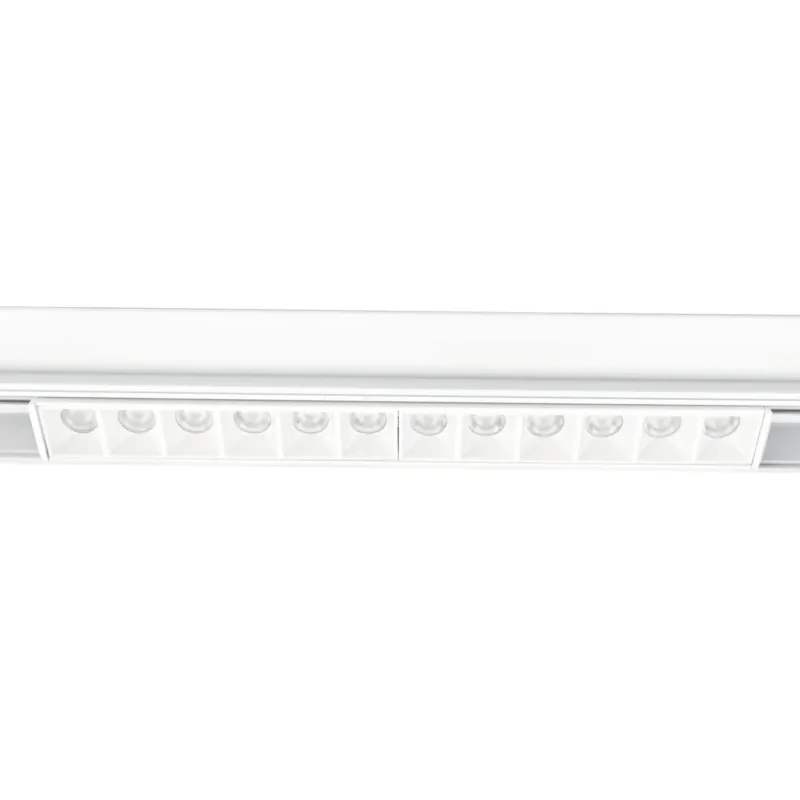 Dostępne od ręki Spot magnetyczny Komatsu dot - Biały (220 mm) 48V 12W 960lm 3000K 6645 - Antigo