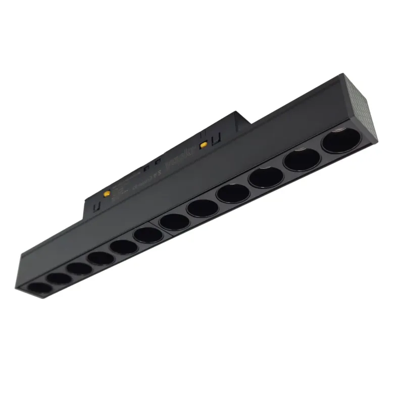 Premium Lampa Liniowa Punktowa Stip 12W Magnet Line LED czarny TLV-10-12 - Yaskr