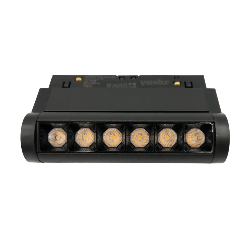 Lampa Liniowa Punktowa Obrotowa Rotater 6W Magnet Line LED czarna TLV-11-06 - Yaskr Premium