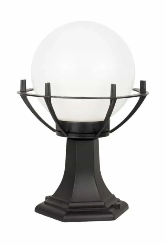 Lampa stojąca zewnętrzna KULE Z KOSZYKIEM 200 - K 4011/1/KPO - SU-MA Tylko dziś