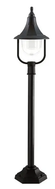 Dostępne od ręki Lampa stojąca ogrodowa czarna z tworzywa 118cm SHANNON PILLAR z serii SHANNON - Elstead Lighting