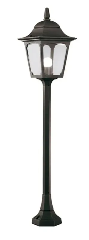 Latarnia ogrodowa czarna metalowa 100cm CP5 z serii CHAPEL - Elstead Lighting Niska cena