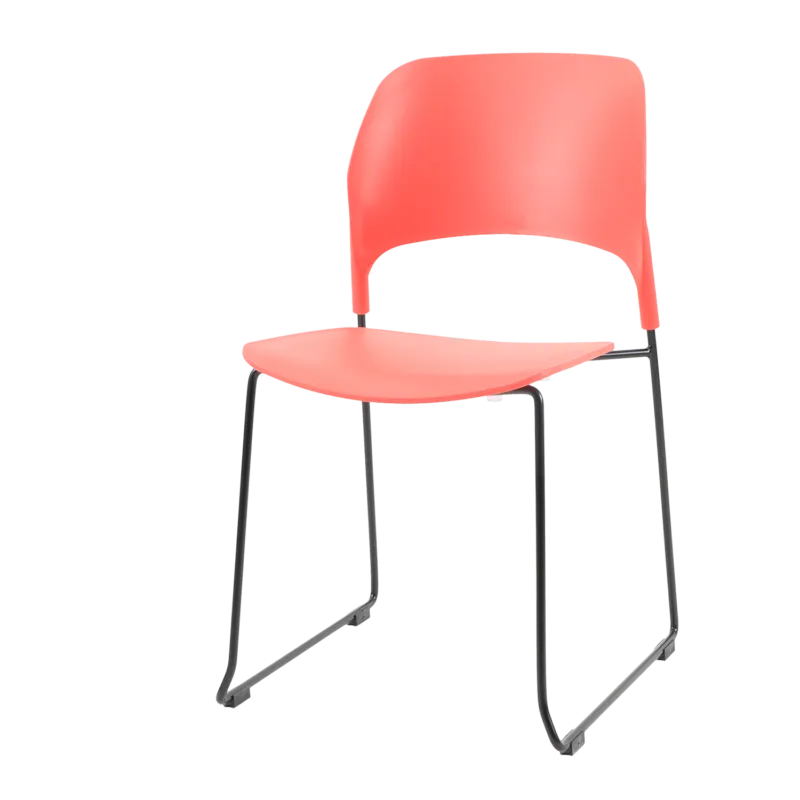 Krzesło TIPICO czerwono czarne MH-013CH-BR - Step Into Design Obniżka ceny