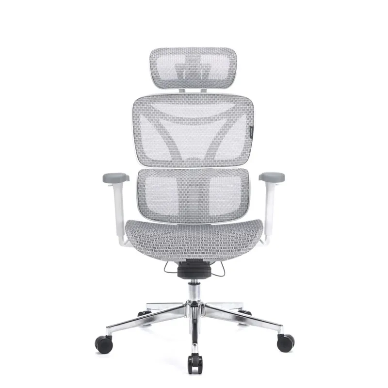 Fotel ergonomiczny Control Pro Biały LV0657 - Levano System Zniżka