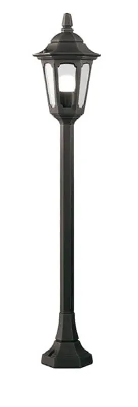 Latarnia ogrodowa czarna metalowa 95cm PRM5 z serii PARISH - Elstead Lighting Promocja