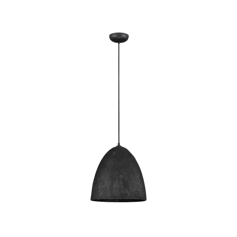Ostatnia szansa Lampa wisząca wabi-sabi Silos 36cm czarna