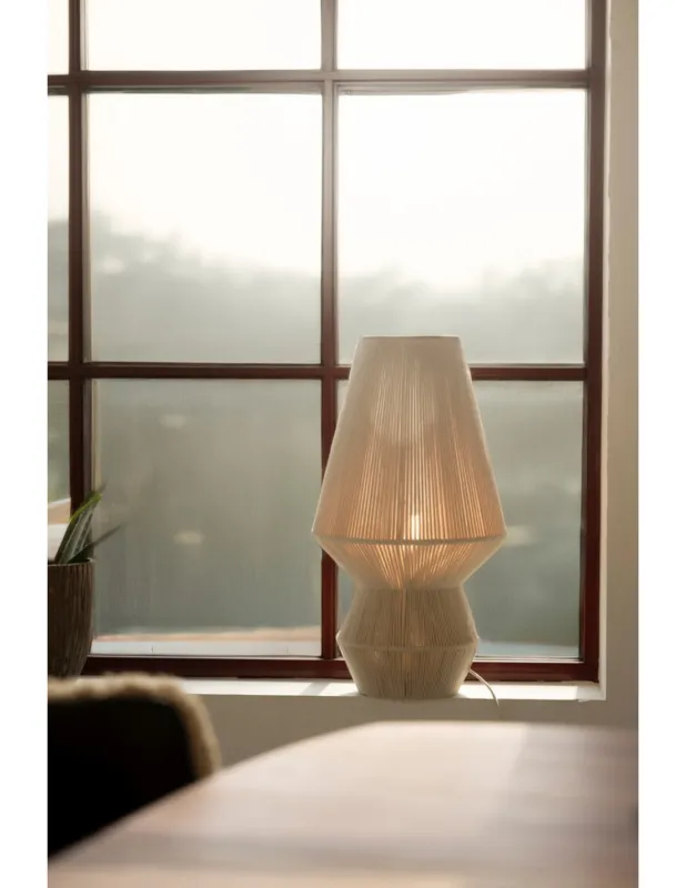 Lampa stołowa boho Razzo 54cm beżowa Markslojd Szybka dostawa