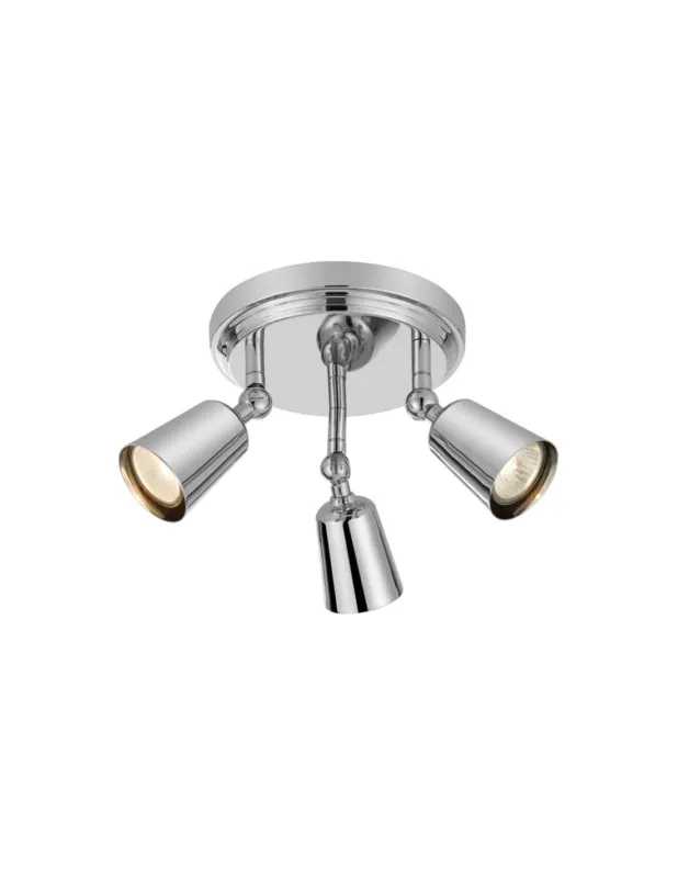 Oferta Reflektor sufitowy 3 punktowy Tiny 18cm chrom Markslojd