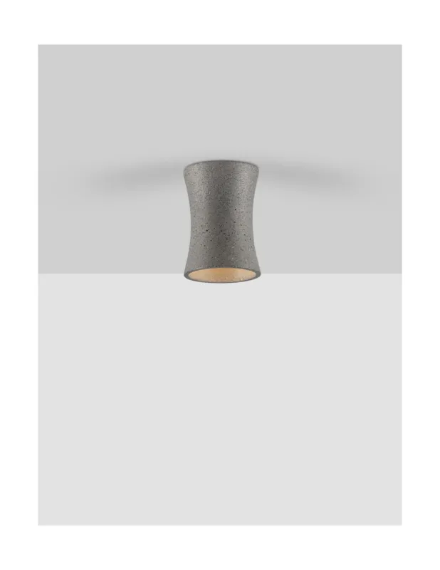 Lampa betonowa spot Eipal 8cm czarno-szara Tylko dziś