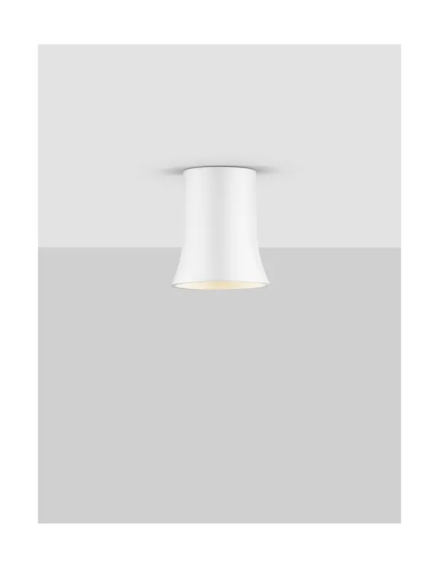 Szybka wysyłka Lampa spot gipsowa Kua 9,5cm biała