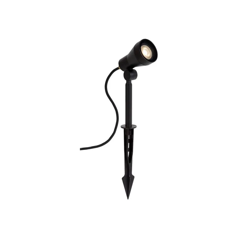 Wybór klientów Lampa ogrodowa stojąca Spike Led Czarna Lucide