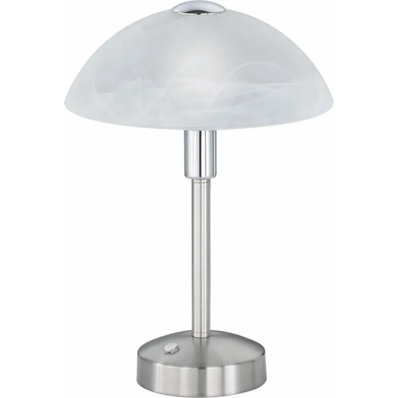 Lampa stołowa antyczna Donna Biały/Nikiel Mat Trio Dodaj do koszyka