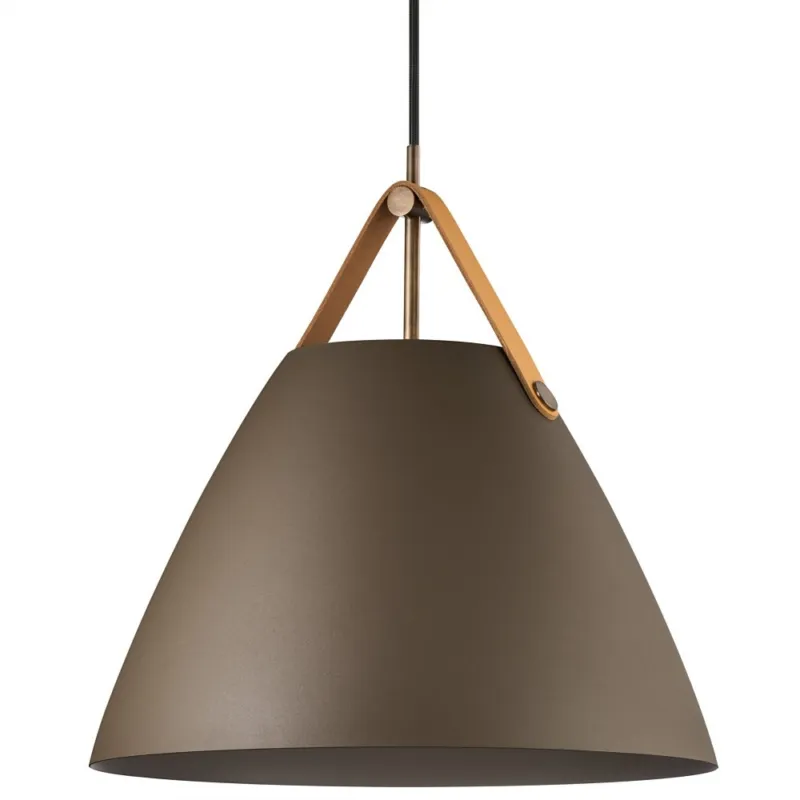 Lampa skandynawska wisząca Strap 36 Beżowa Dftp Nowość