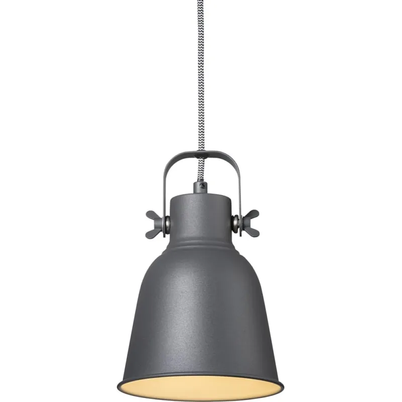 Tylko dziś Lampa wisząca industrialna Adrian 16 Czarna Nordlux