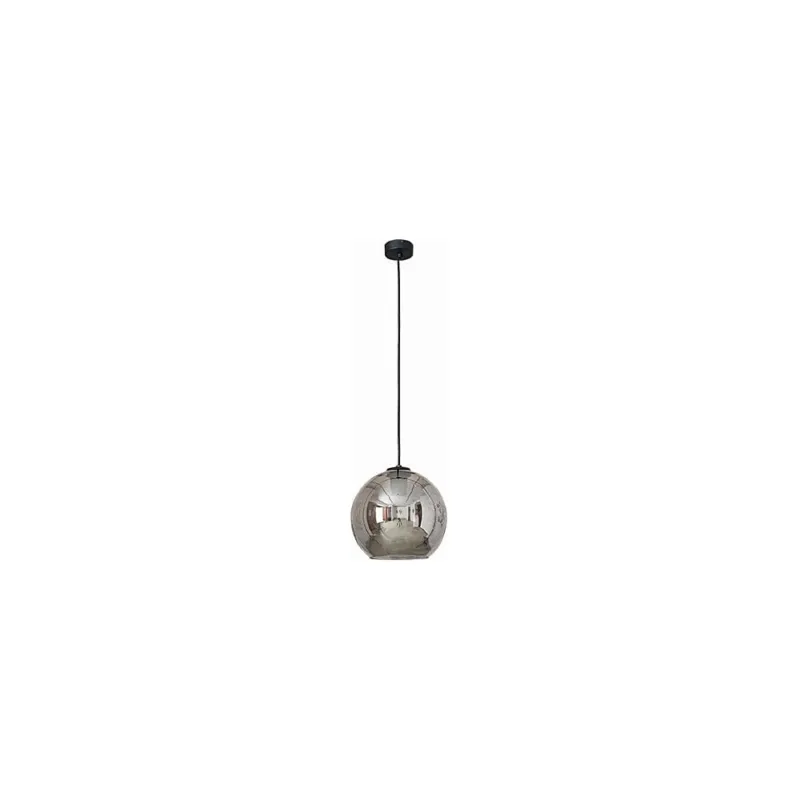 Lampa wisząca szklana kula Polaris 25 Srebrna Nowodvorski Szybka dostawa