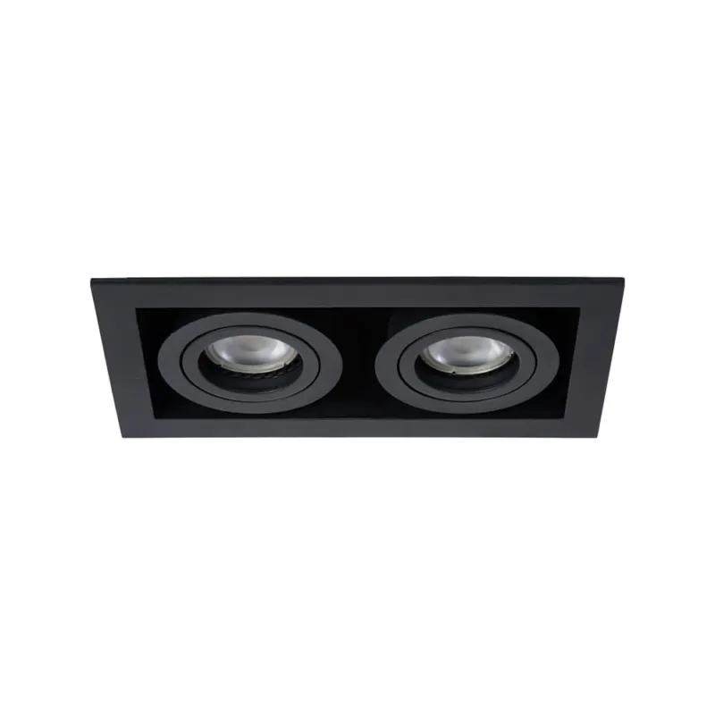 Wyjątkowa oferta Lampa Spot podtynkowa Chimney II Czarny Lucide