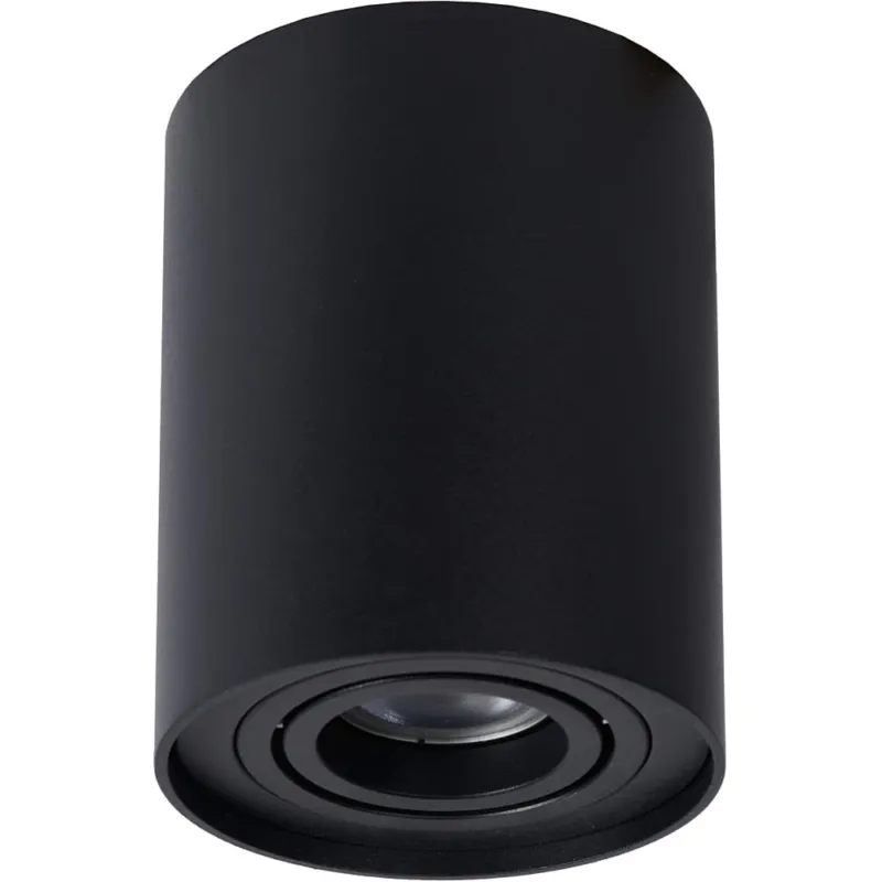 Lampa Spot tuba Tube Okrągły Czarny Lucide Taniej